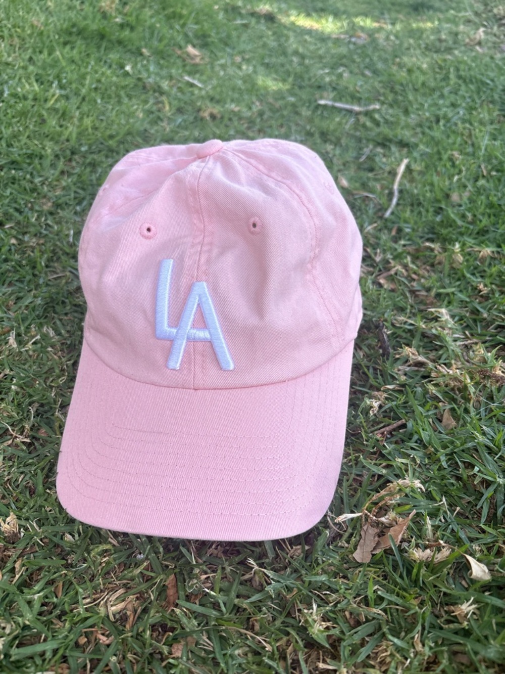 American Needle Pastel Pink LA Embroidered Cap